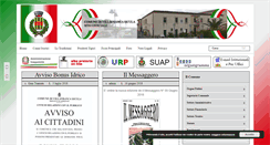Desktop Screenshot of lnx.comune.villafrancasicula.ag.it