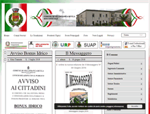 Tablet Screenshot of lnx.comune.villafrancasicula.ag.it